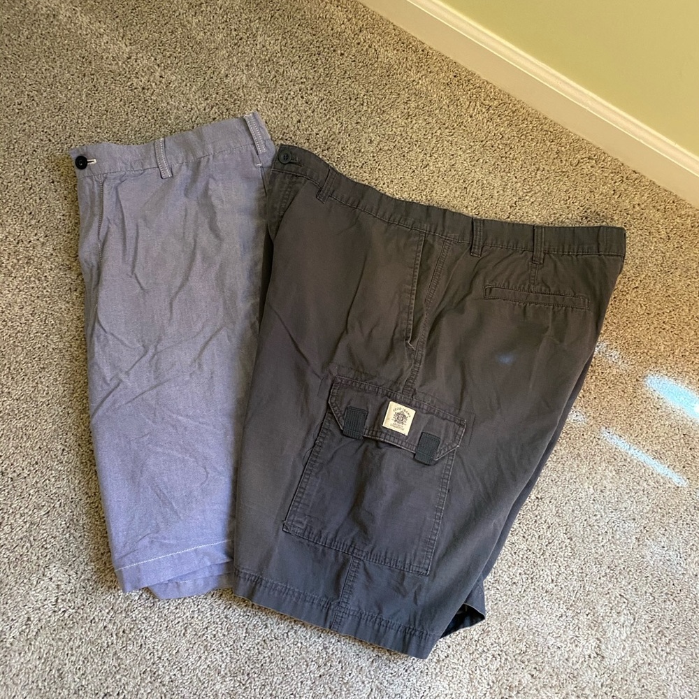 2 pair of men’s shorts for the price of 1.